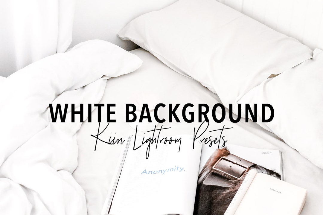12 PRODUCT PHOTOGRAPHY WHITE Background Lightroom Preset Etsy
