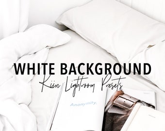 12 PRODUKTFOTOGRAFIE Lightroom PRESETS Weißer Hintergrund Preset Backdrop Preset etsy Preset Mobile Preset helles Produktfoto White Preset