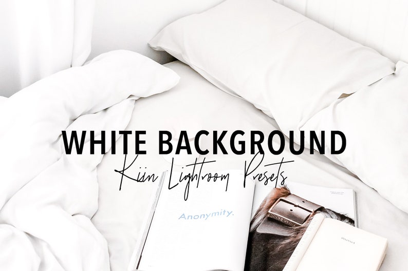 12 PRODUCT PHOTOGRAPHY WHITE Background Lightroom Preset Etsy