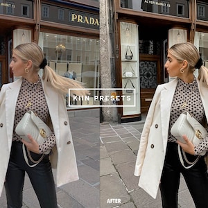 10 LUXURY LIGHTROOM PRESETS mobile preset Aesthetic Influencer Presets Moody Presets Minimal Blogger Instagram filter Luxury Presets image 8