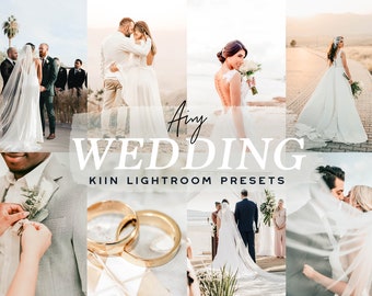 10 LUFTIGE HOCHZEIT PRESETS Lightroom Presets Mobile Preset Goldenes Licht Preset Helles Licht Preset Hochzeit Ästhetischer Filter Warm Preset