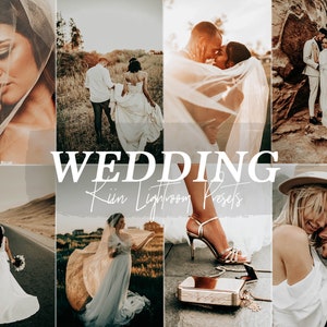 10 WEDDING LIGHTROOM PRESETS Mobile Presets Boho Presets Professional Preset for Couple Photography Boho Wedding filter Moody Preset