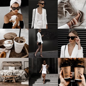 15 MINIMAL LIGHTROOM PRESETS mobile presets blogger presets moody fashion instagram filter influencer preset aesthetic preset image 1