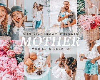 10 MOTHER LIGHTROOM PRESETS mommy blogger presets influencer instagram presets family kids babies home presets summer presets mom presets