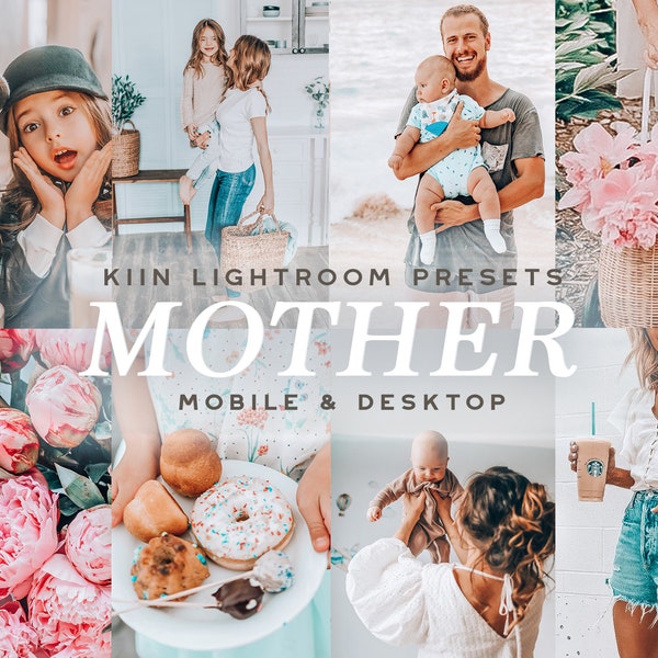 10 MOEDER LIGHTROOM PRESETS mama blogger presets influencer instagram presets familie kinderen baby's thuis presets zomer presets moeder presets