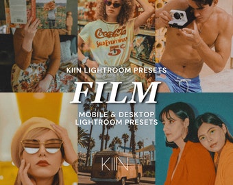 10 FILM PRESETS LIGHTROOM Presets Mobile Preset Travel Presets Instagram Presets Film Preset Analog Presets Film Aesthetic Preset