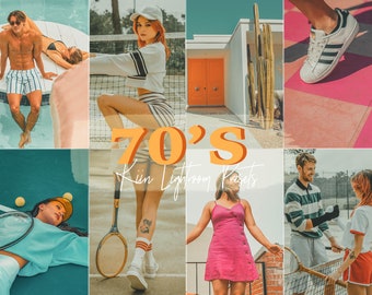 15 70's VIBES LIGHTROOM PRESETS Mobile Presets Vintage presets Aesthetic Retro presets Instagram Filter Lifestyle Analog Film preset 1970s