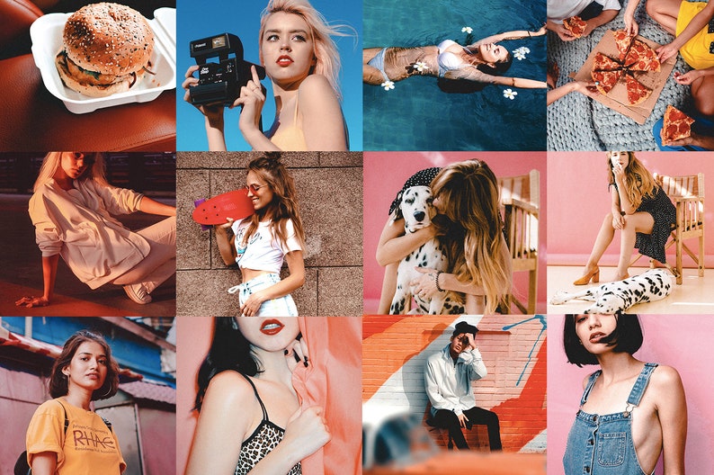 10 Vintage 90'S LIGHTROOM PRESETS Mobile Preset Desktop Presets Influencer Preset Film Preset Kodak preset Instagram Filter retro preset image 9