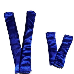 Blue Satin CPAP or BiPap Cheek Strap Cover, CPAP Hose Cover, CPAP Frame Cover, Satin Strap Cover different sizes, Sleep Apnea Issues