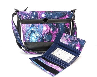 Coin Purse Galaxy Stars Wallet Buckle Clutch Handbag For Women Girls Gift Coin Purse Galaxy Stars Wallet Buckle Clutch Handbag For Women Girls Gift