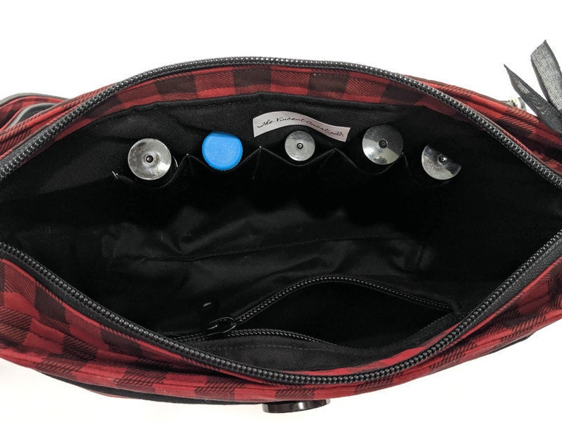 buffalo plaid designer purse
