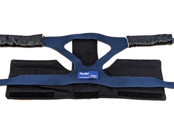Satin or Flannel CPAP Headgear Strap Cover Set: Universal Resmed Fit