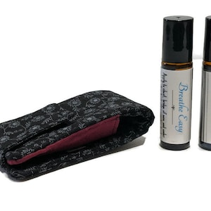 Custom Essential Oil Rollerball Case: Roller Bottle Storage Bag