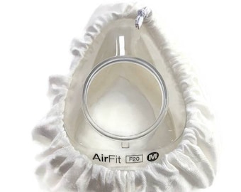 CPAP Full Face Mask Liner, CPAP Mask Cover, Gray CPAP Full Face Mask Cover, Universal cover fits ResMed AirFit F20 mask