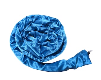 Handmade Satin CPAP Hose Cover: 22mm, Rainout Prevention