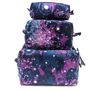 Flaschenpost-Taschen-Set, Nachthimmel-Box-Tasche, Typ-1-Diabetes-Geschenk, Astronomie-Liebhaber-Zubehörtasche, DPAP-Reisetasche