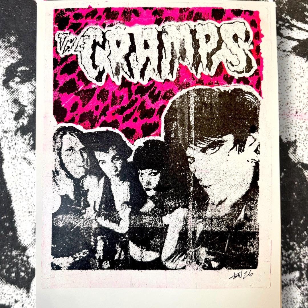 The Cramps Poster - Etsy