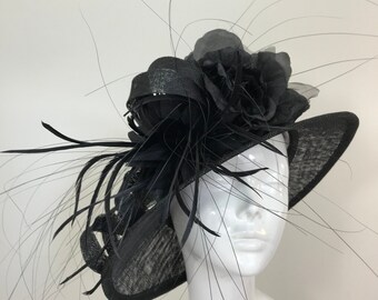 Belle de Hiver - Hat Couture Wedding/Races/Mother of Bride Designer Hat