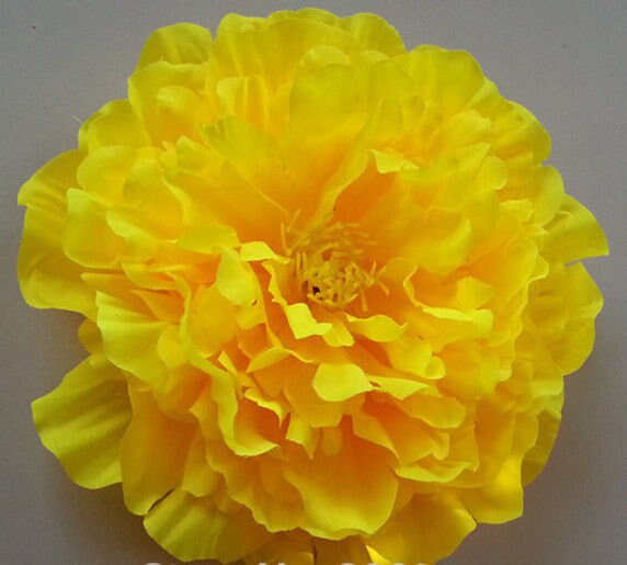 "Penelope" Large Silk Peony Flower - 17cm (7") Millinery Hat Mount In 9 Colors