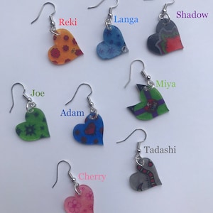 Sk8 the Infinity Character Earrings