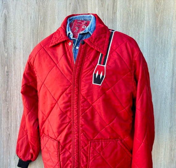 XL - Vintage 70s Big Smith Puffer Jacket  - image 1