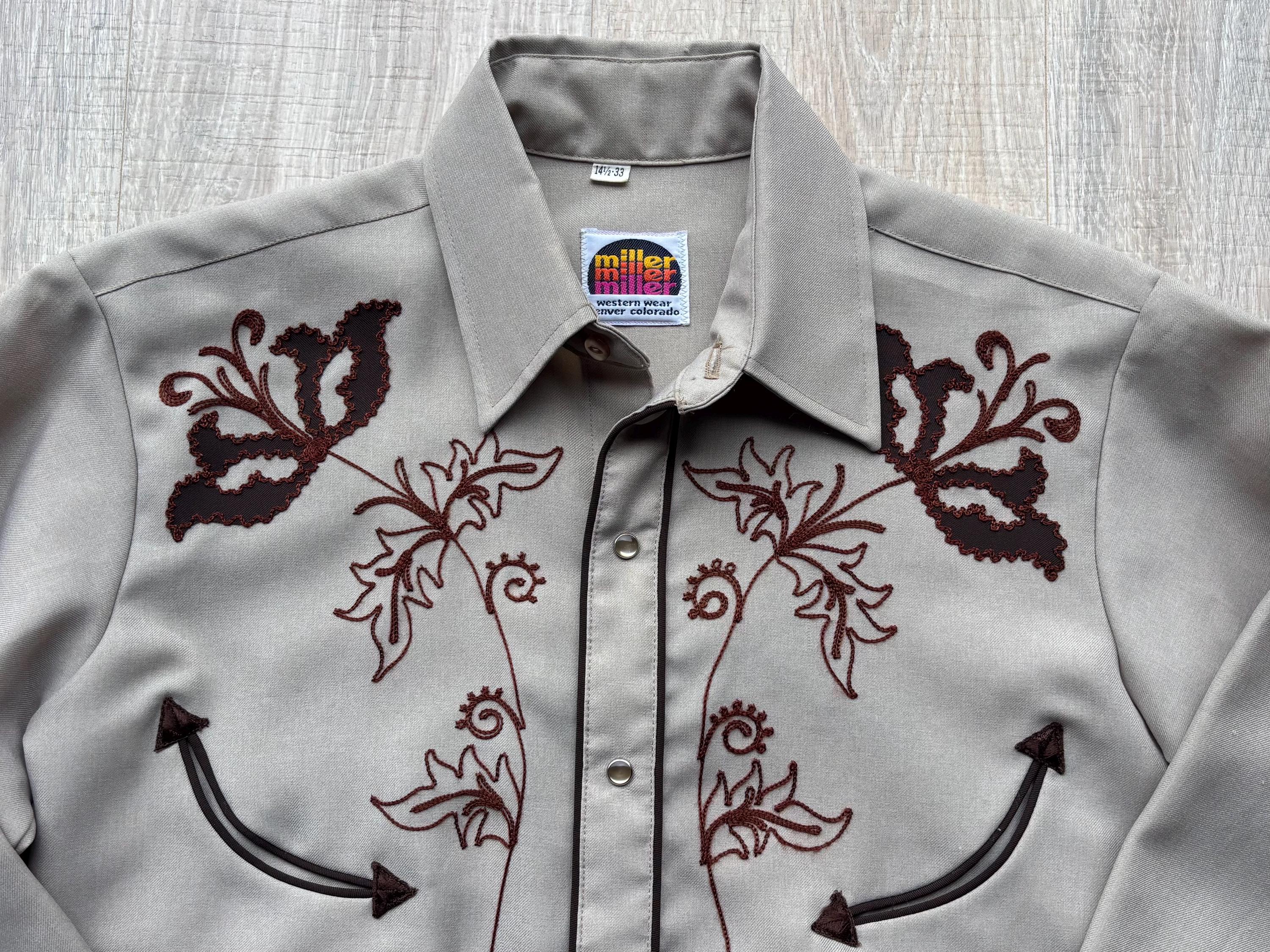 Chemise western des années 1970 - France