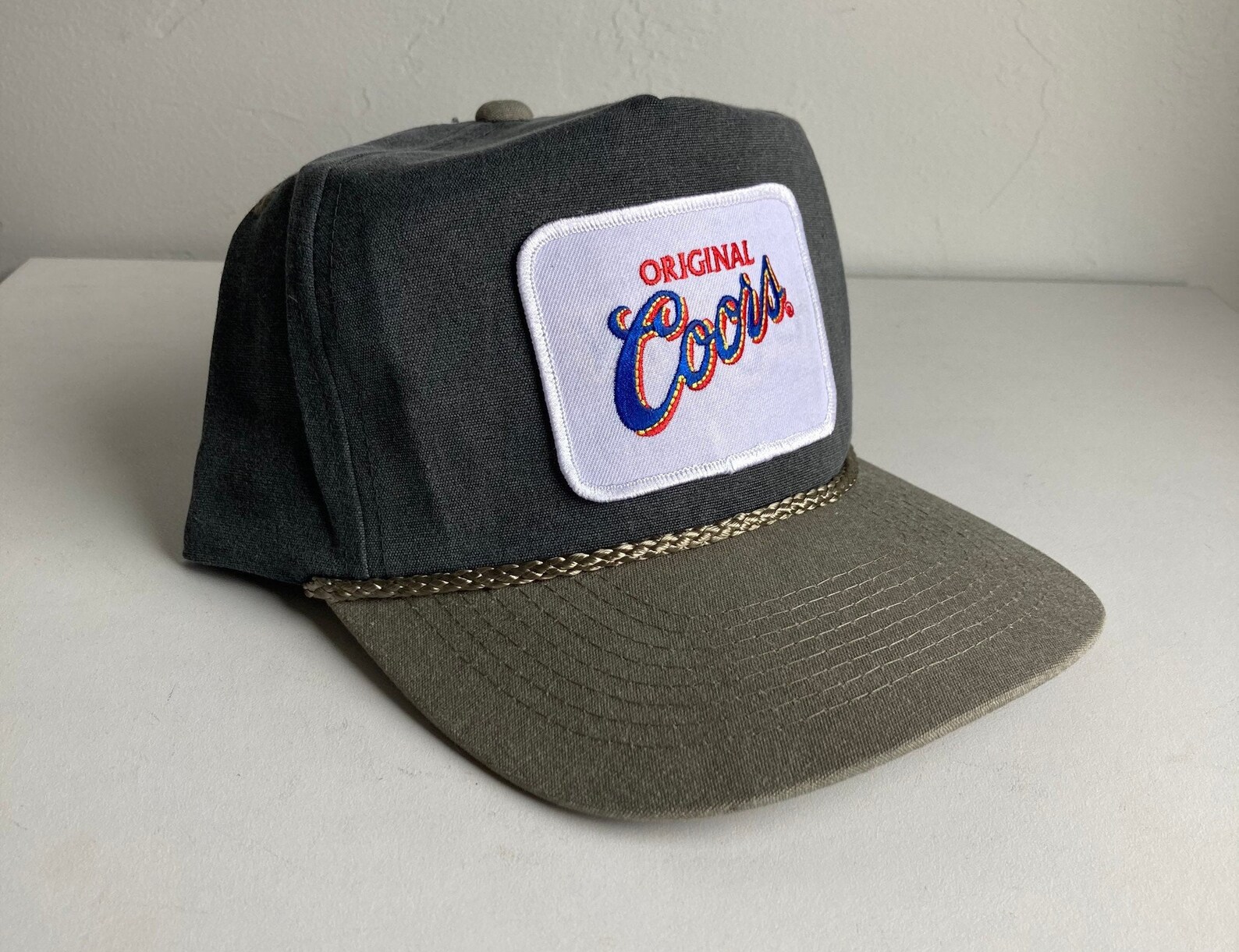 Coors Original Patch on Rope Hat with Snapback | Etsy