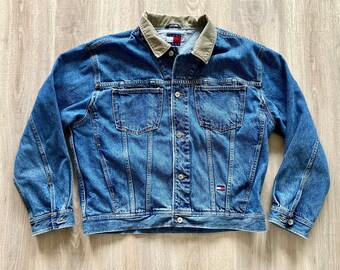 Tommy Hilfiger Jean Jacket - Etsy