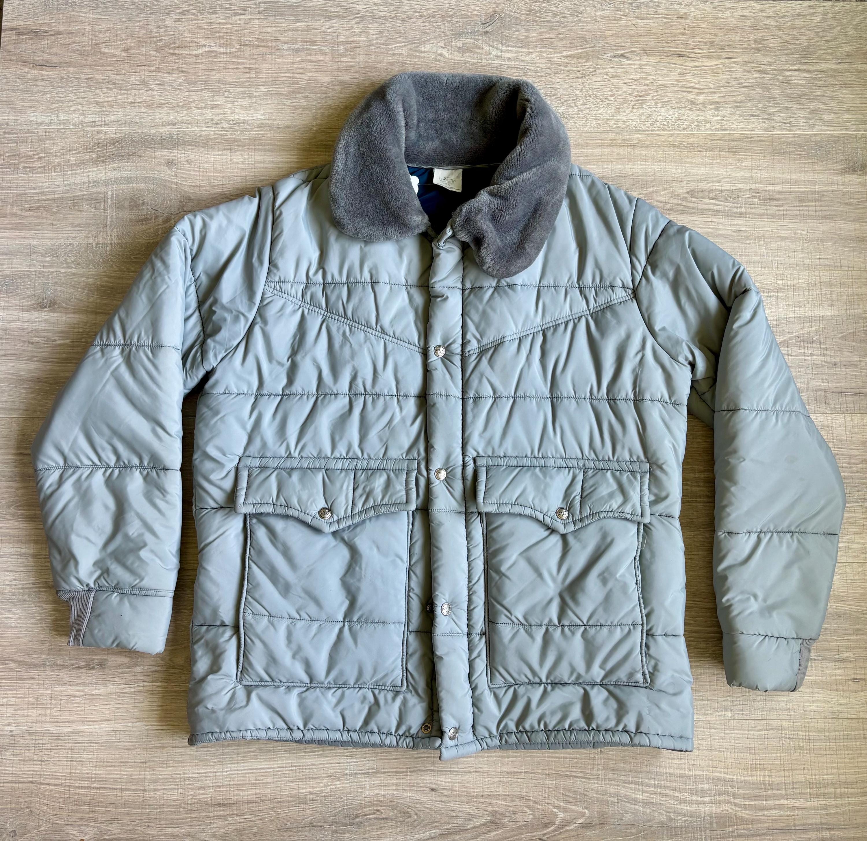 Fur Walls Down Jacket Vintage Walls Blizzard Pruf Coat Men's XXL