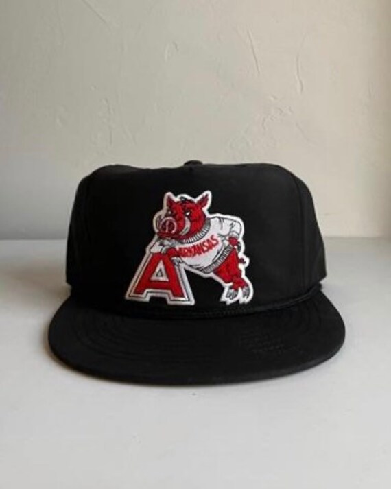 Retro Arkansas Razorbacks Patch on 
