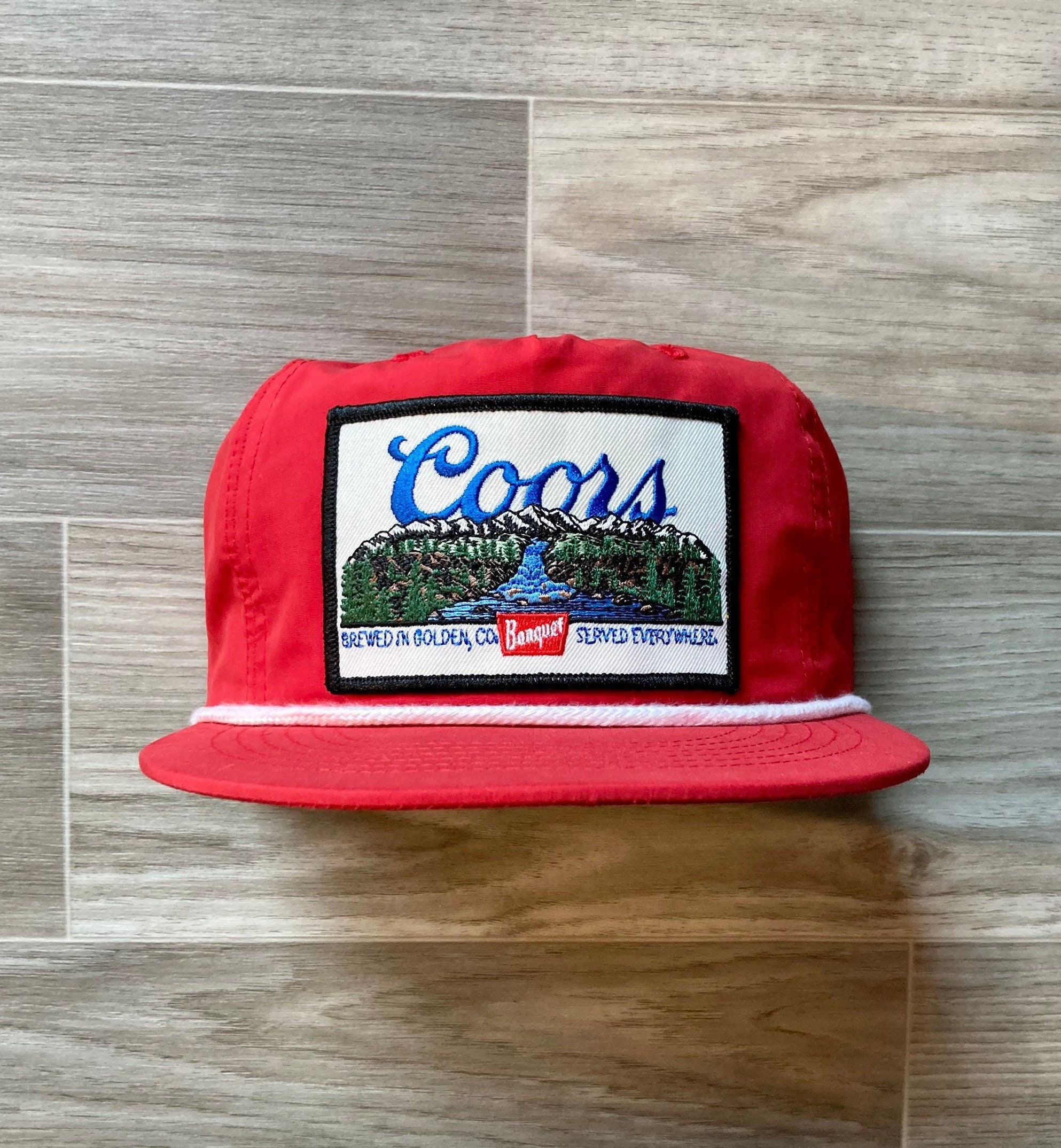 Coors Original Landscape Patch on Red 