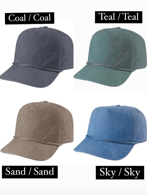 Western Patch on Stonewashed Rope Hat 