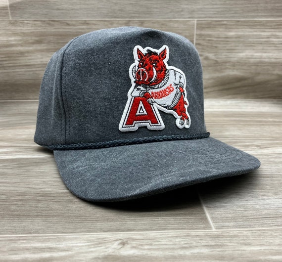 Retro Arkansas Razorbacks Patch on 
