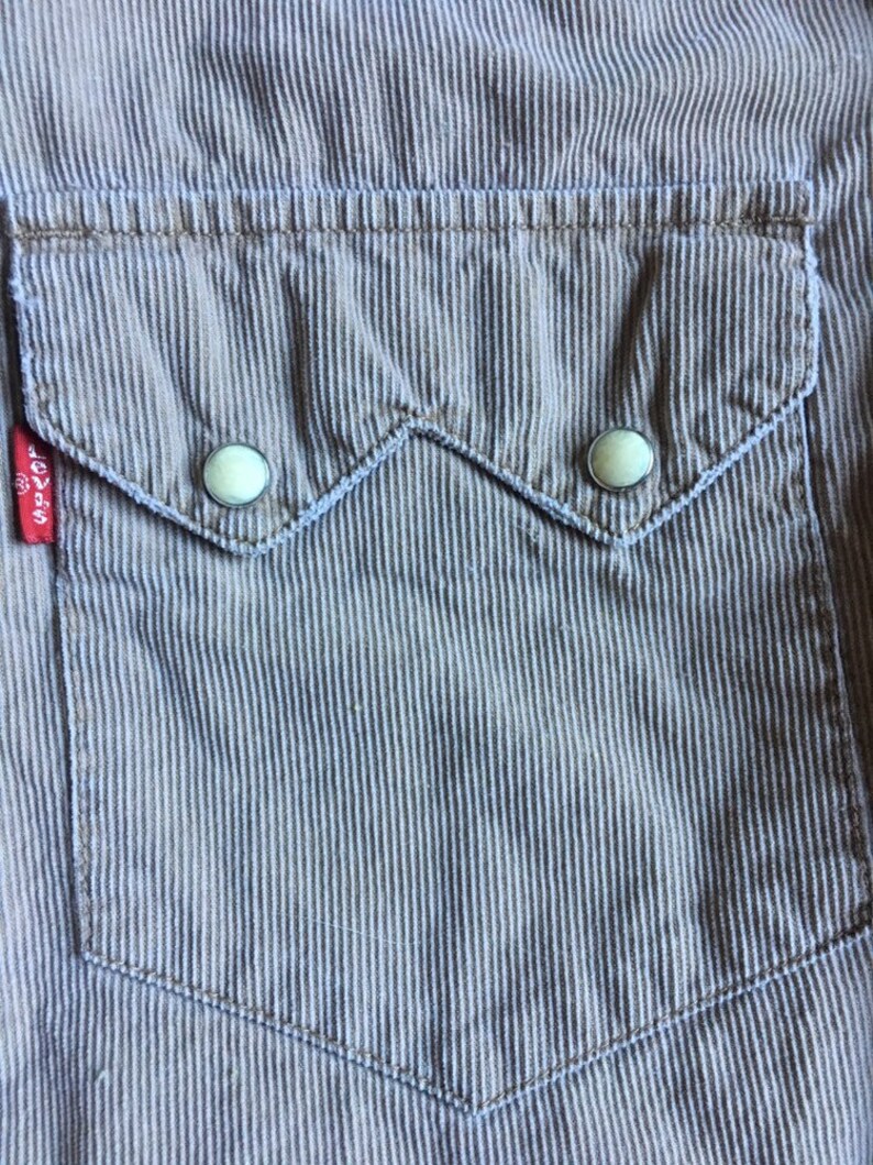 levi's corduroy western shirt