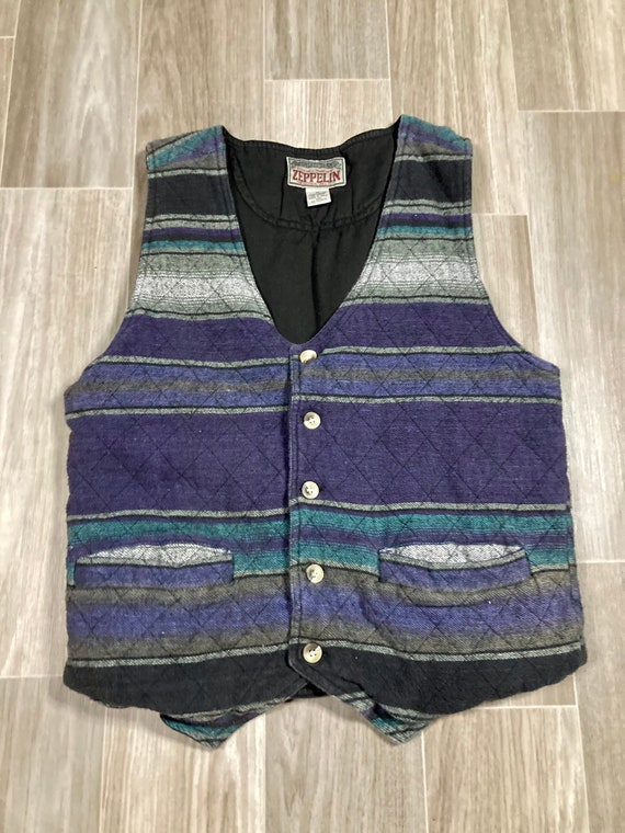 Vintage 90s Flannel Southwestern Print 