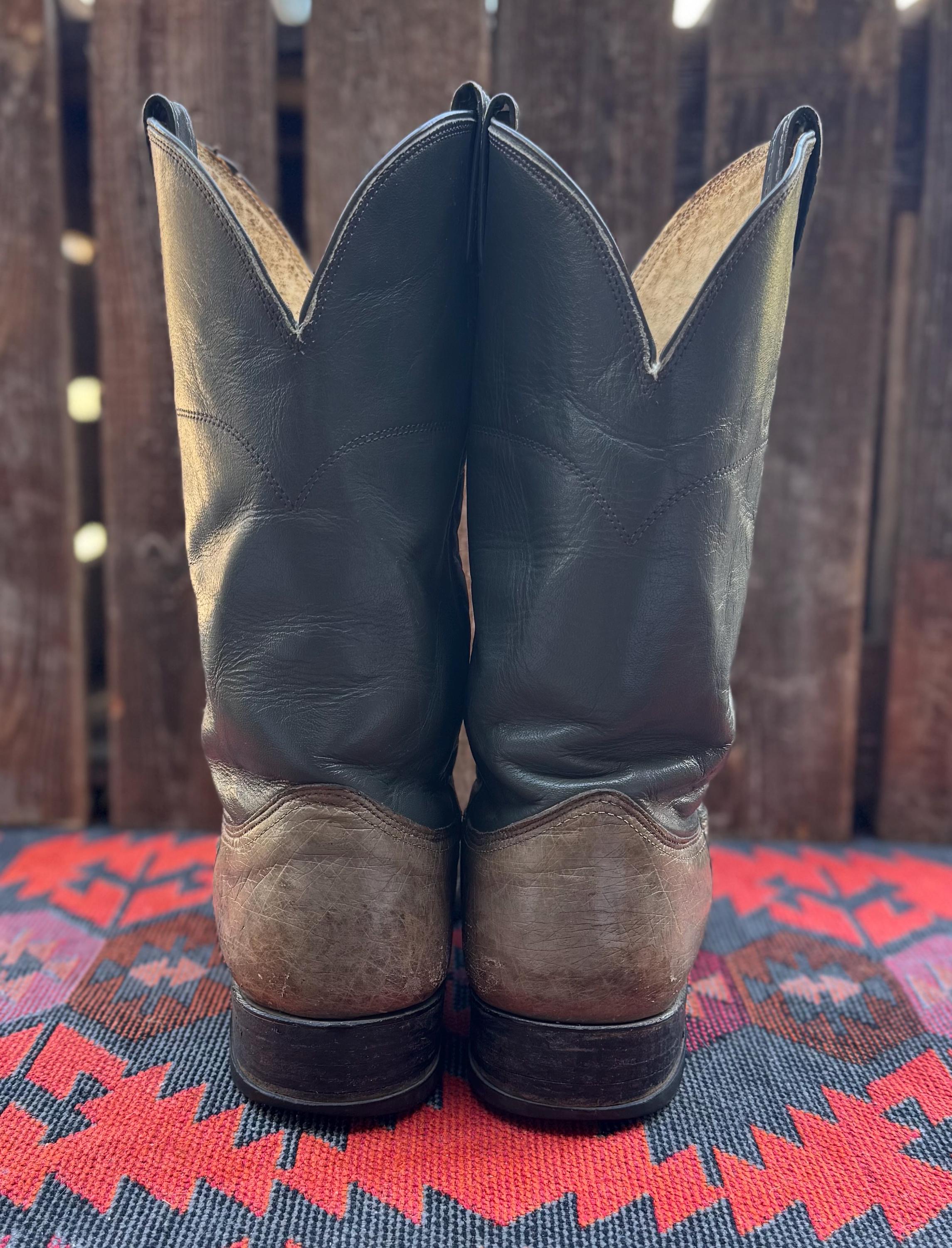 Size 12 D Nacona Grey Smooth Quill Ostrich Cowboy Boots - Etsy