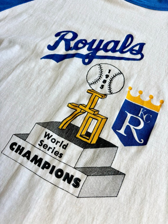 Medium - Vintage 80s Kansas City Royals World Ser… - image 2