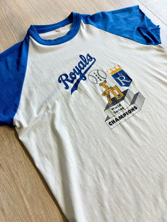 Medium - Vintage 80s Kansas City Royals World Ser… - image 1