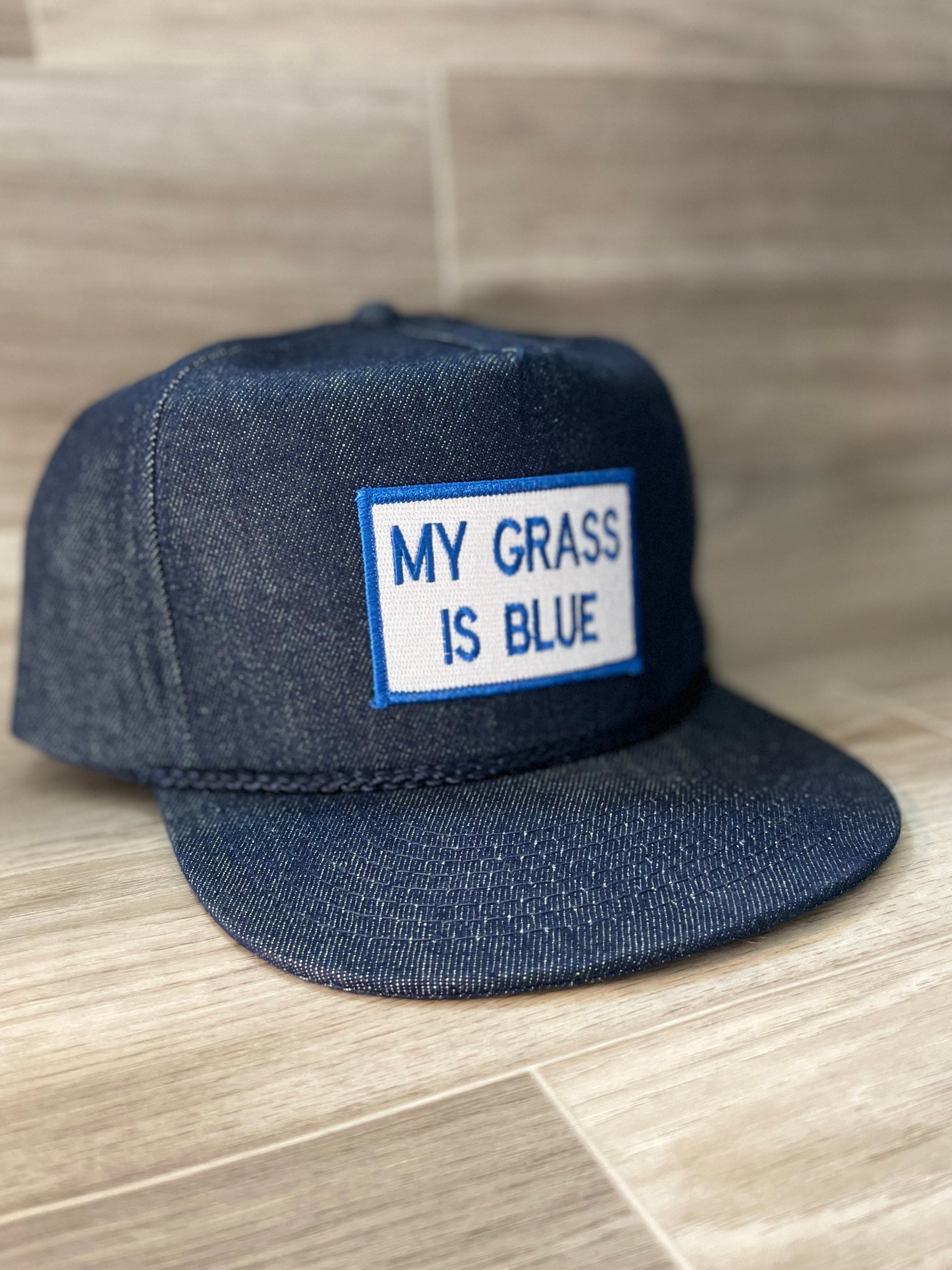 Denim Rope Hat With Snapback - Etsy 