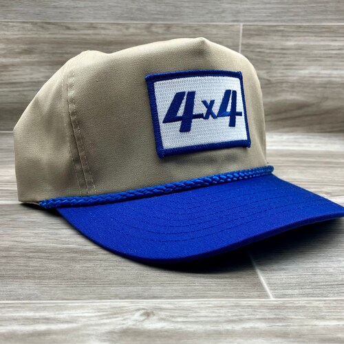 Manns Bait Co. Patch on Denim Rope Hat 