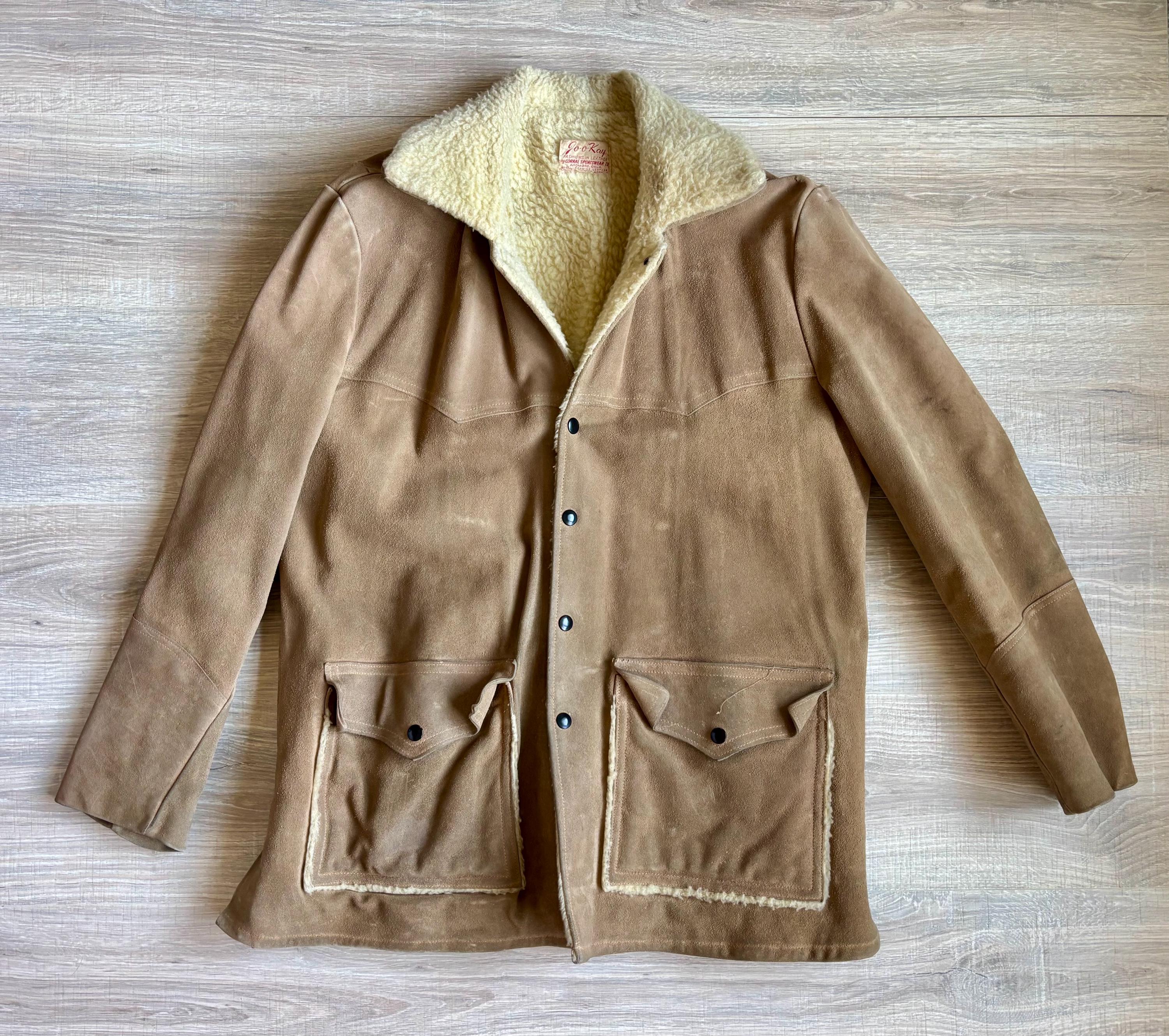 1960's Jo-o-Kay Suede Leather Vest Size 34 – Little Chum Vintage
