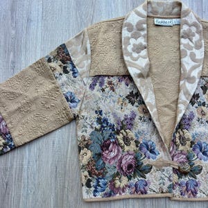 Vintage 90's Tapestry Cropped Vintage Blazer by Flashback - M/L