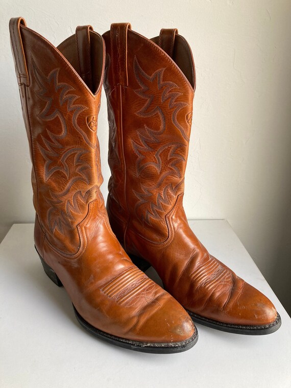 Ariat Leather Cowboy Boots (Size 12)