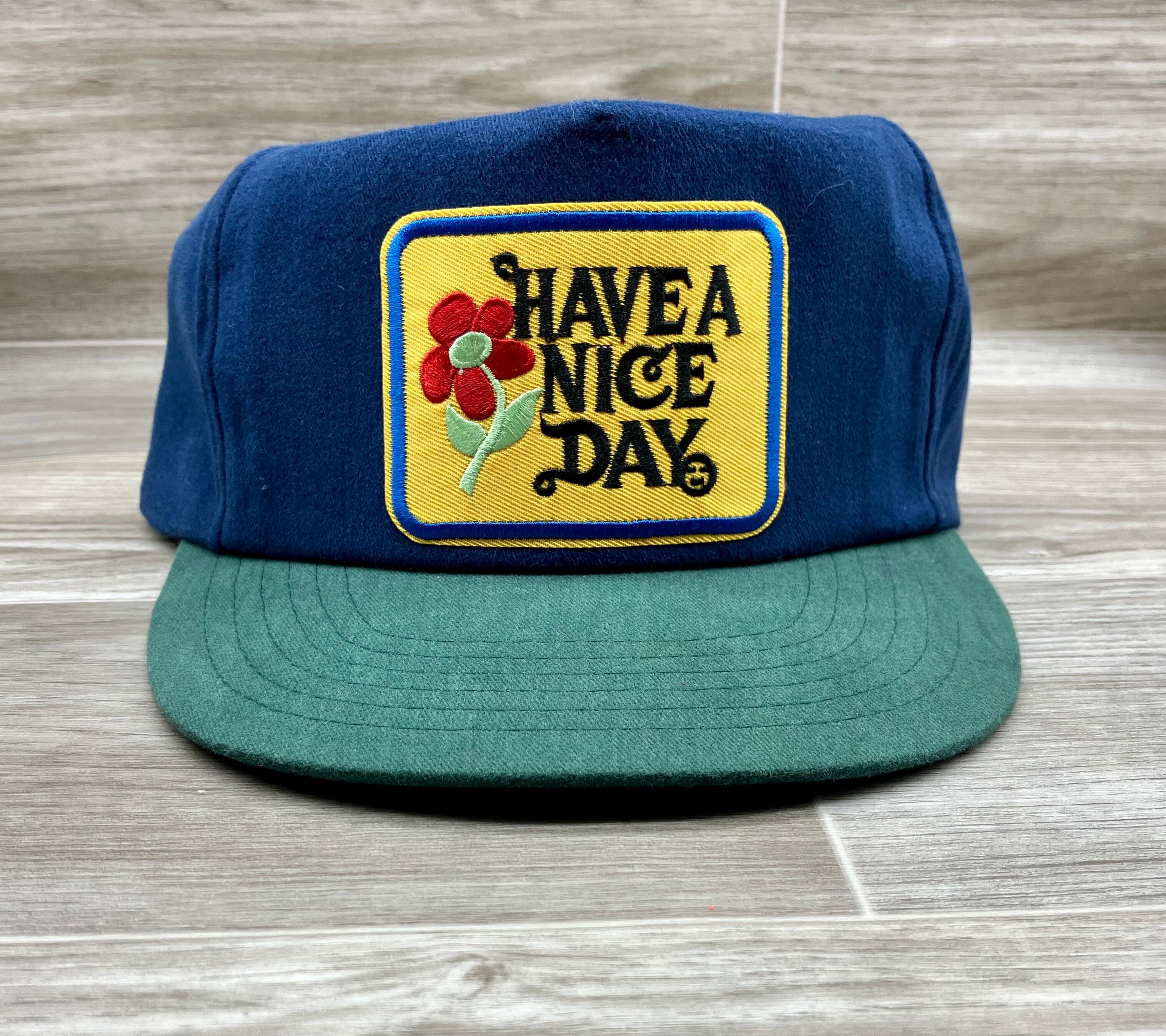 Patch on Navy/teal Hat With Snapback - Etsy
