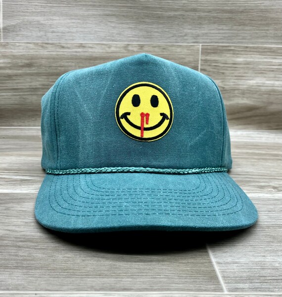 Stonewashed Retro Rope Hat - Etsy 