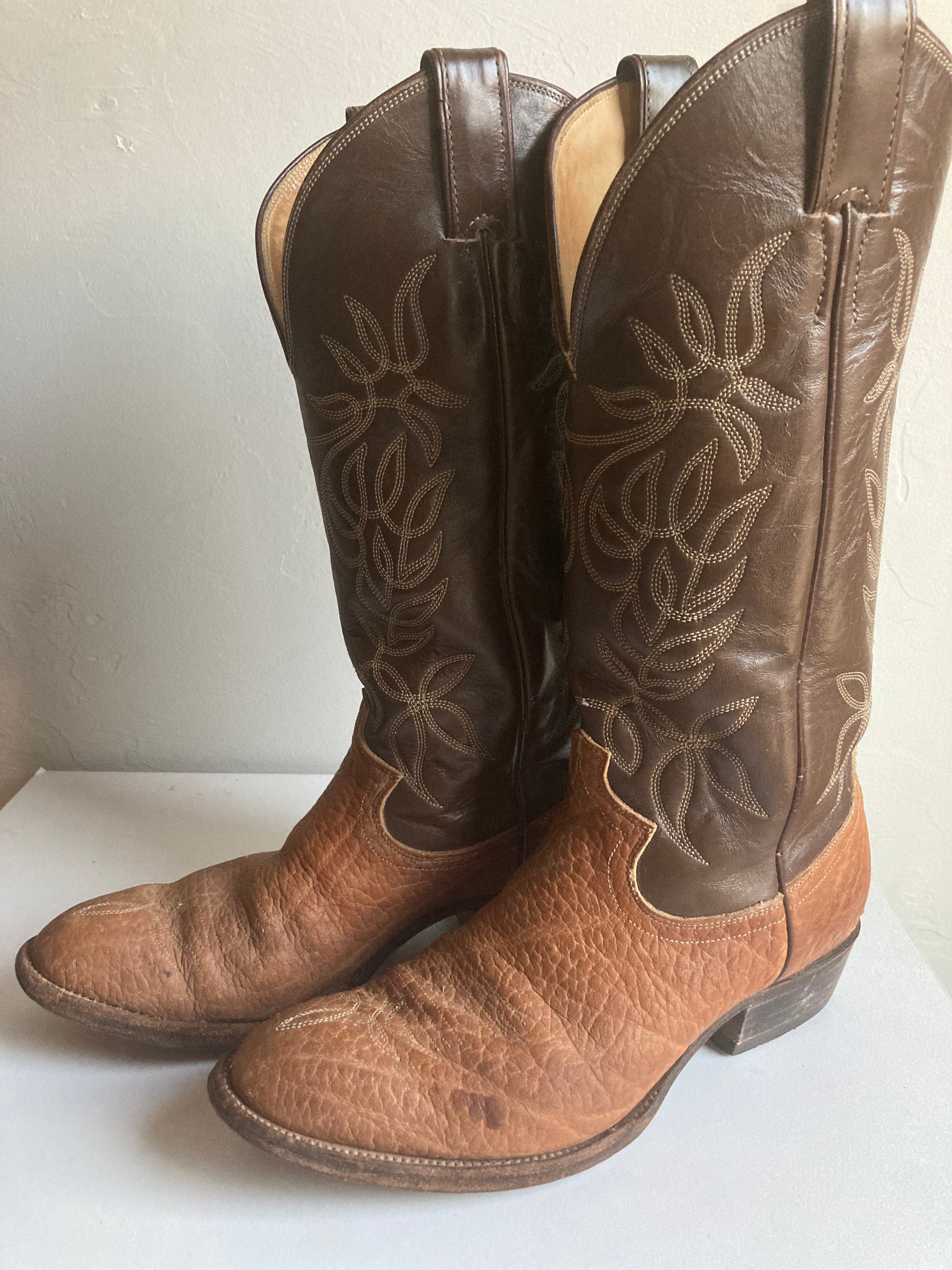 justin bullhide boots