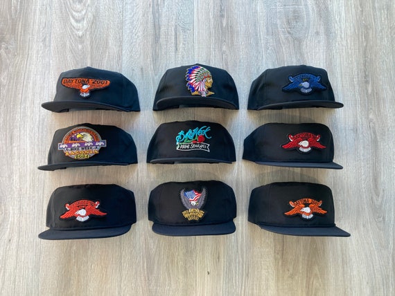 Sturgis Patch on Black Poly Rope Hat 