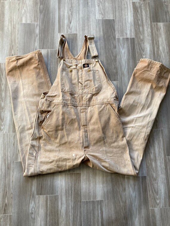 Vintage 90s Dickies Duck Canvas Work Overalls (Siz