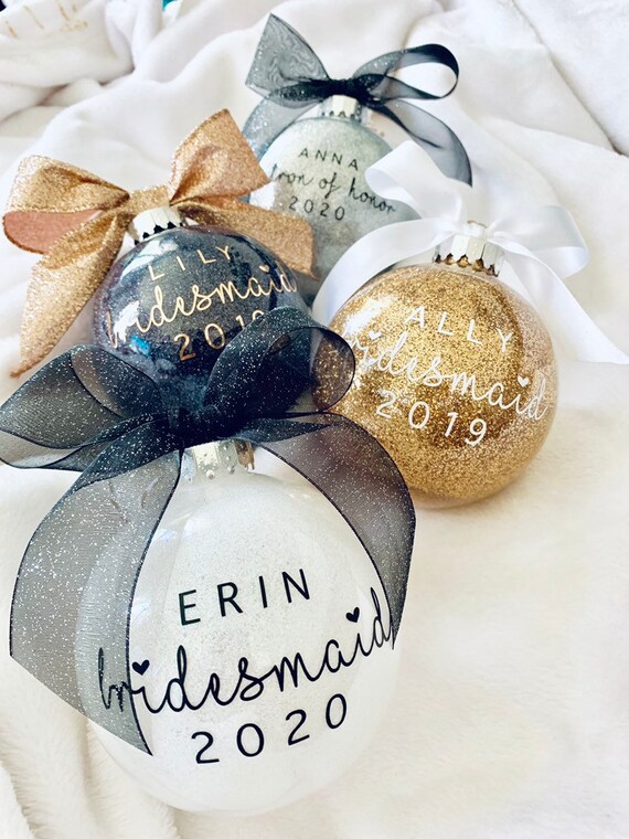bridesmaid ornament