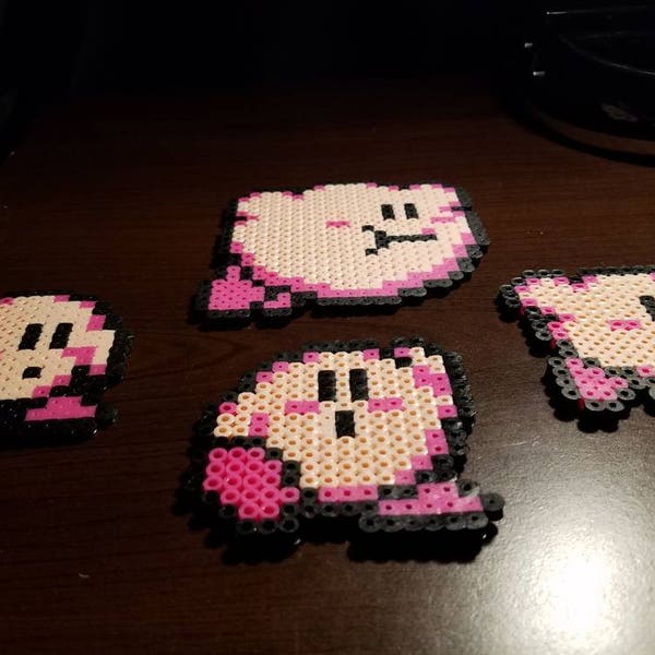 Kirby bead sprite variety